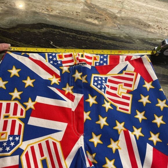 LILI ROSE flag pants with Union Jack design - made in USA - Picture 3 of 8